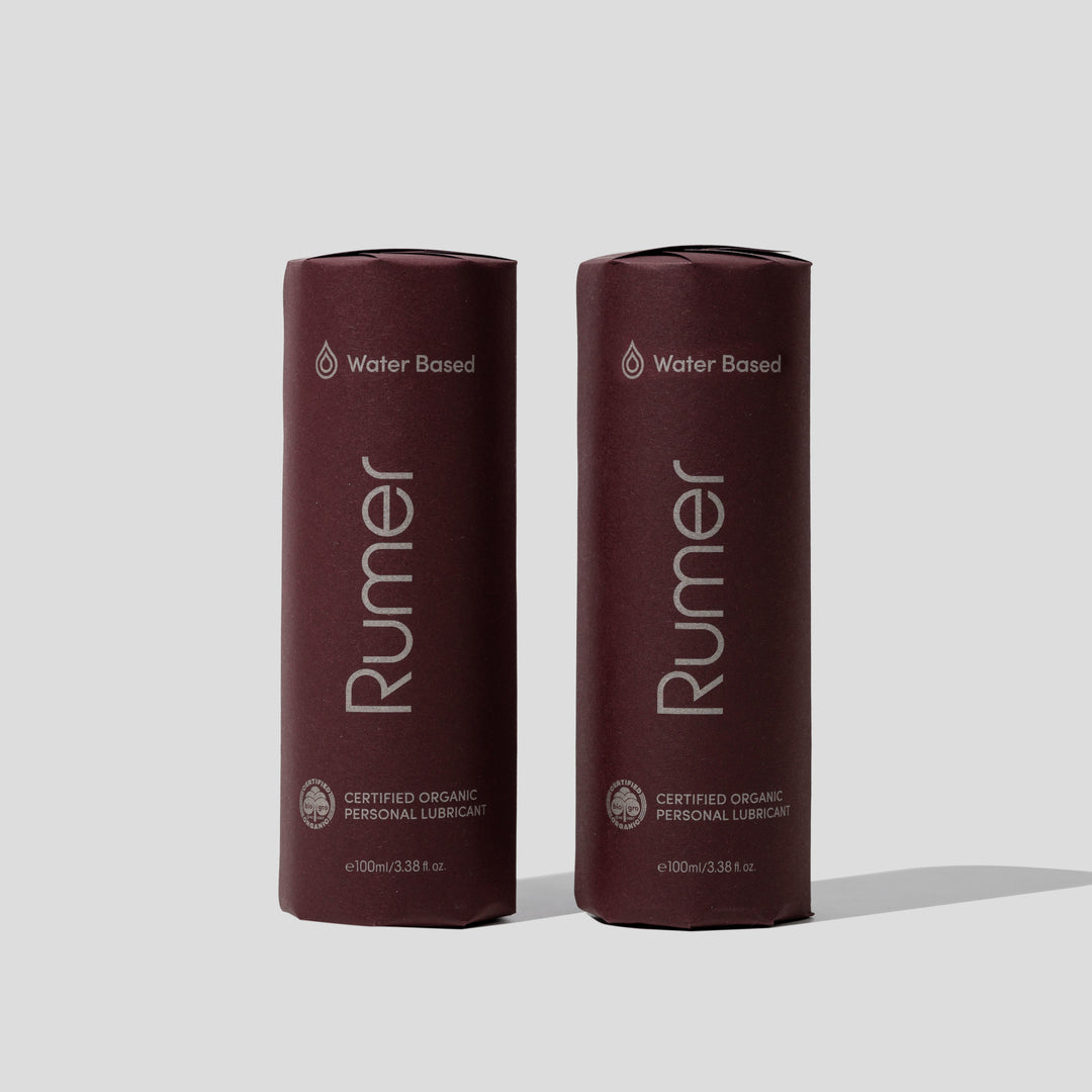 Couple Up: Two Water-Based Organic Lubricants Rumer Couple Up: Two Water-Based Organic Lubricants Rumer